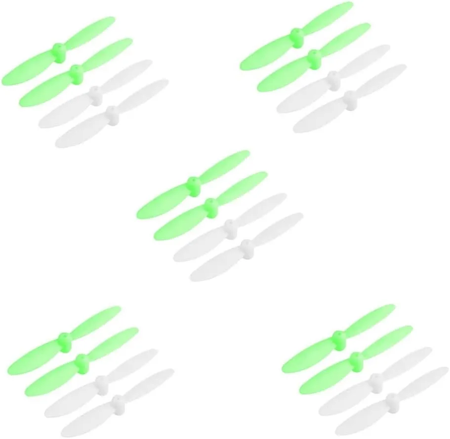 Drone Accessories for Cheerson CX-10 CX10 Blade Spare Parts Propeller Main Blades CX10 RC Quadcopter Helicopter for Cheerson CX-10 CX10 Blade Replaceable (Color : 40 Pair)