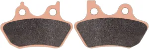 ECCPP Brake Pads Fits for Electra Glide Ultra Classic Road King Fatboy Dyna Heritage Softail Night Train 2000-2007, FA400 Front Sintered Brake Pads