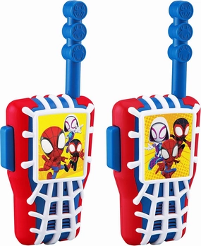 eKids Spidey and His Amazing Friends Toy Walkie Talkies for Kids, Indoor and Outdoor Toys for Kids and Fans of Spiderman Toys for Boys
