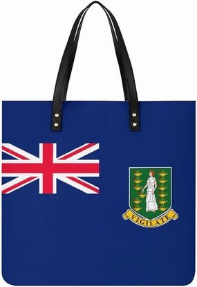 Elegant British Antarctic Territory Flag Women's Shoulder Bag Spacious Tote Handbag for Casual and Travel
