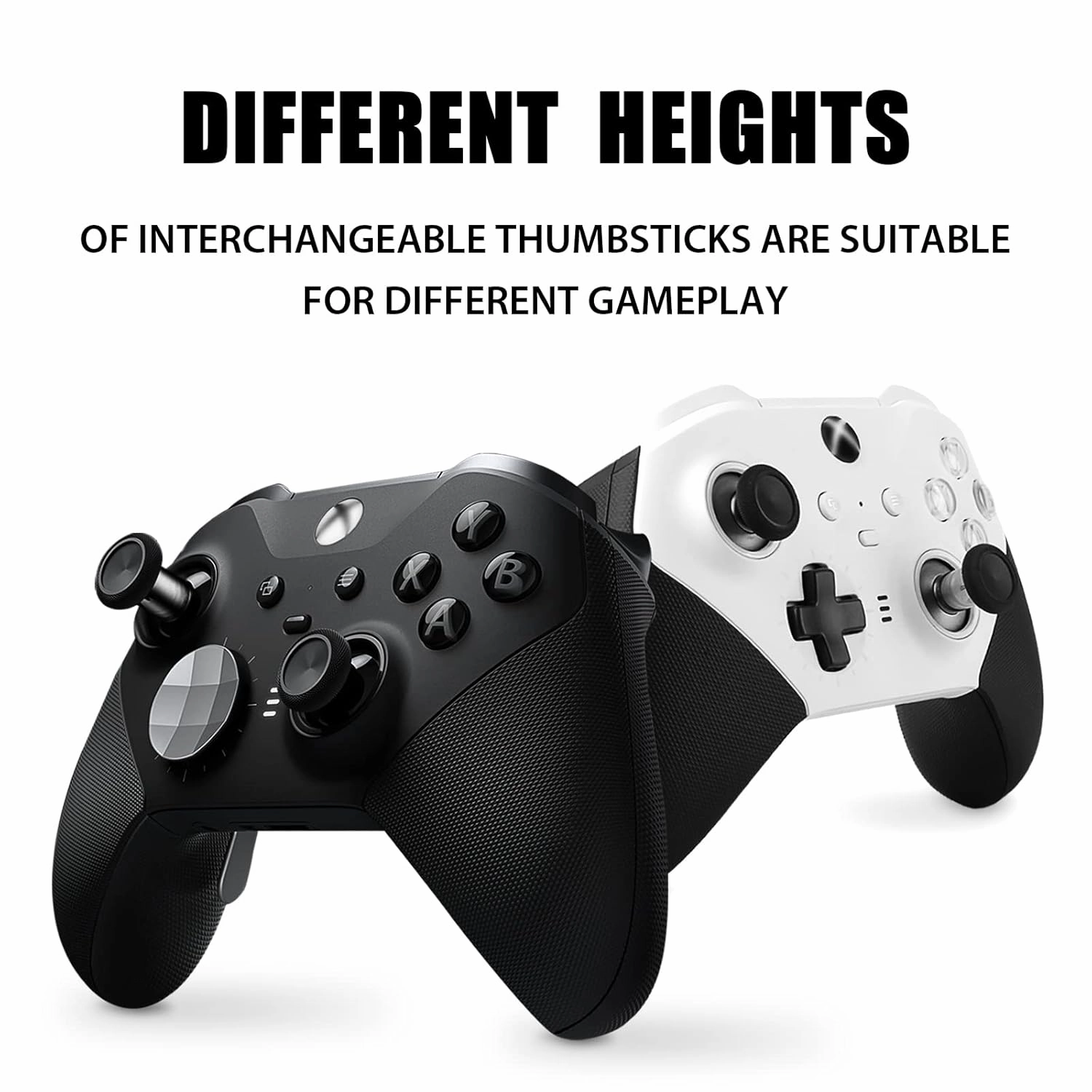 Elite Series 2 Thumbsticks - 6 in 1 Magnetic Joysticks for Xbox Elite Controller Series 2 Core(Model 1797), Accessories Replacement Included 2 Tall, 2 Standard, 2 Classic