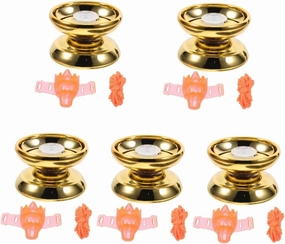 ERINGOGO 5 Sets Strong Impact Resistance Yo-yo for Boys and Girls Outdoor Toys Professional Unresponsive Yoyo Ball Anti-Falling Toy