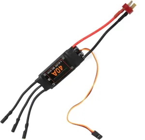 EVTSCAN 40A Speed Controller Brushless RC Helicopter ESC FPV Parts Accessories Calibrated Throttle Safe Lithium Battery Compatible