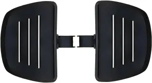 FATECIM Motorcycle Mini Board Floorboards Footpegs Foot Pedals Footrests with Male Mount Adapter for Honda VTX 1800C 1800F 1300C Shadow VLX 600 Sabre Spirit Phantom Aero Fury Magna Stateline Black