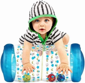 Fidget Toys Baby Crawling Fitness Toys Exercise Your Baby's Hearing and Touch Exercise Your Baby's Muscles and Coordination Baby Toys for 6 Months 1 2 3 Year olds (Blue)