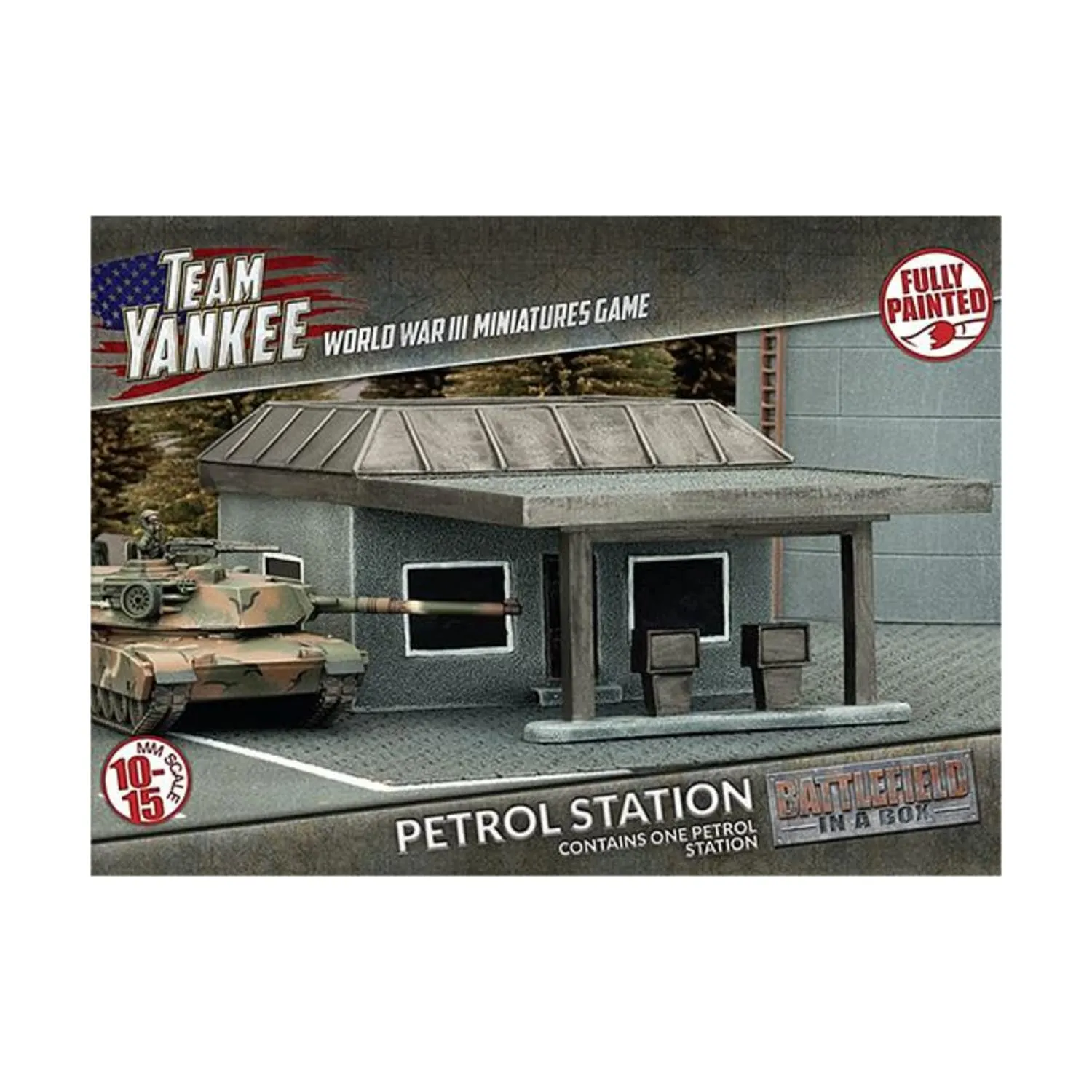 Flames of War Battlefield in a Box: Petrol Station ~ MAR