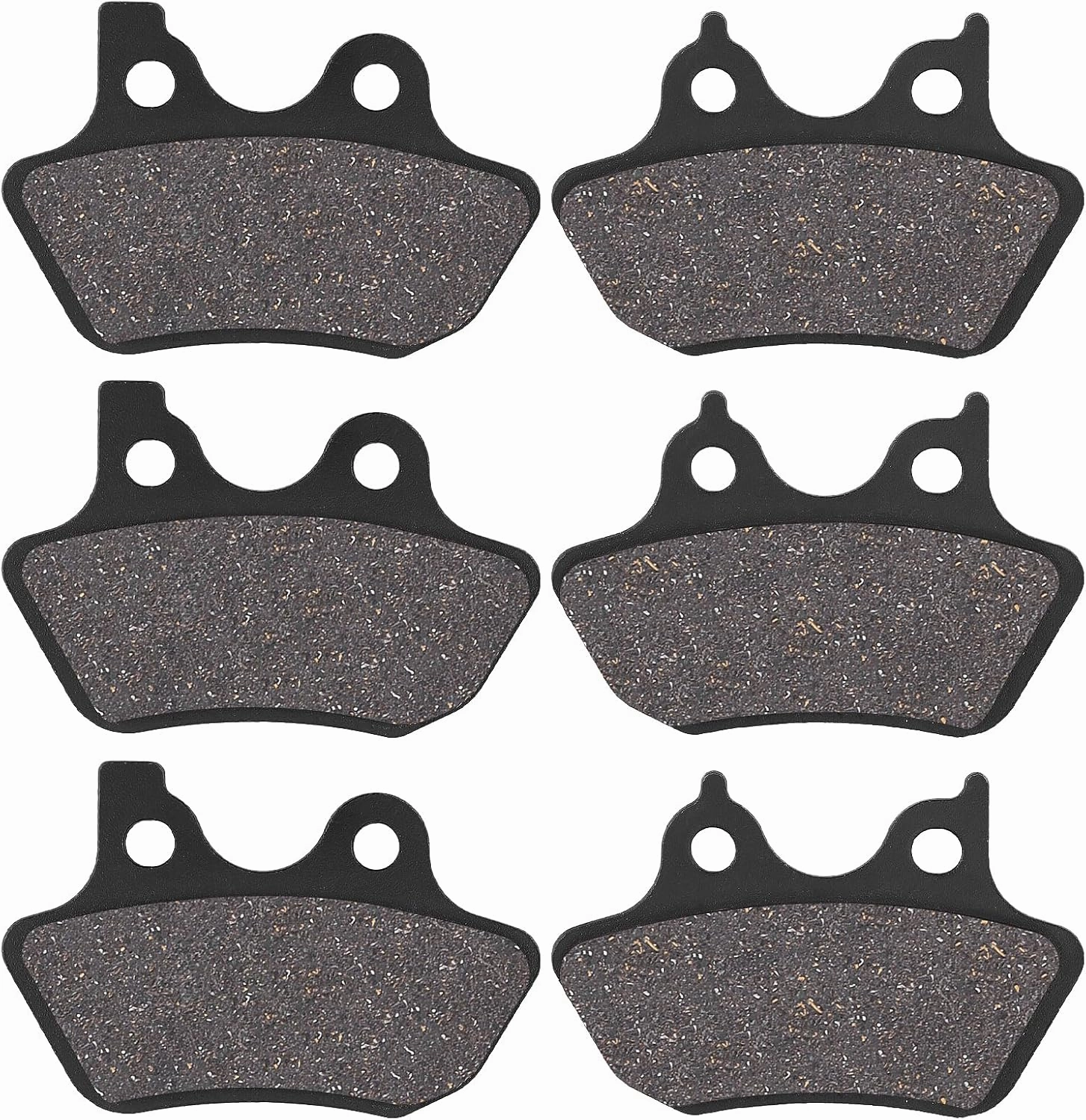 Front and Rear Brake Pads for Harley Davidson 2000-2007 Dyna Electra Glide Ultra Classic Road King Heritage Softail Fatboy Night Train