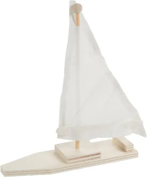 Fun Express DIY Wood Sailboat Kits - VBS Vacation Bible School Supplies/Decor - Makes 12 - Crafts for Kids and Fun Home Activities