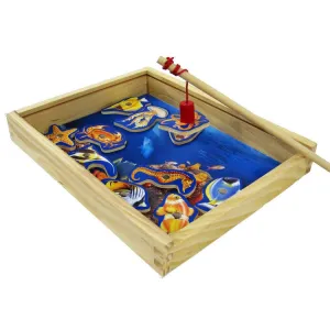 Fun Factory Magnetic Fishing Game Wooden