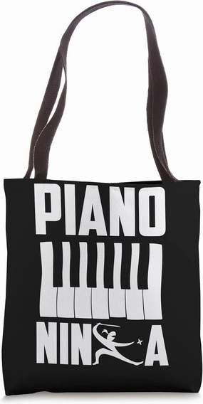 Funny Piano Player Pianist Piano Tote Bag