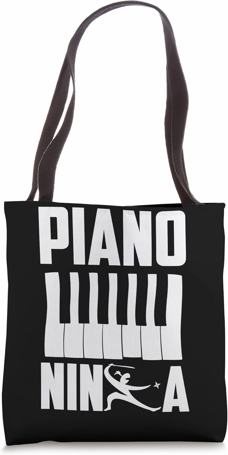 Funny Piano Player Pianist Piano Tote Bag