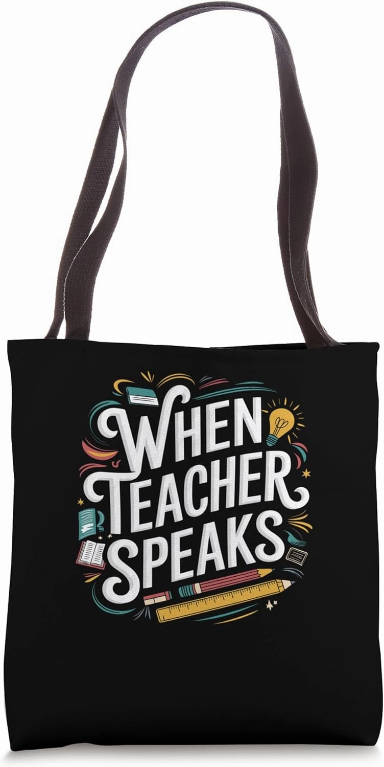 Funny Étude Music Teacher Silence Tote Bag