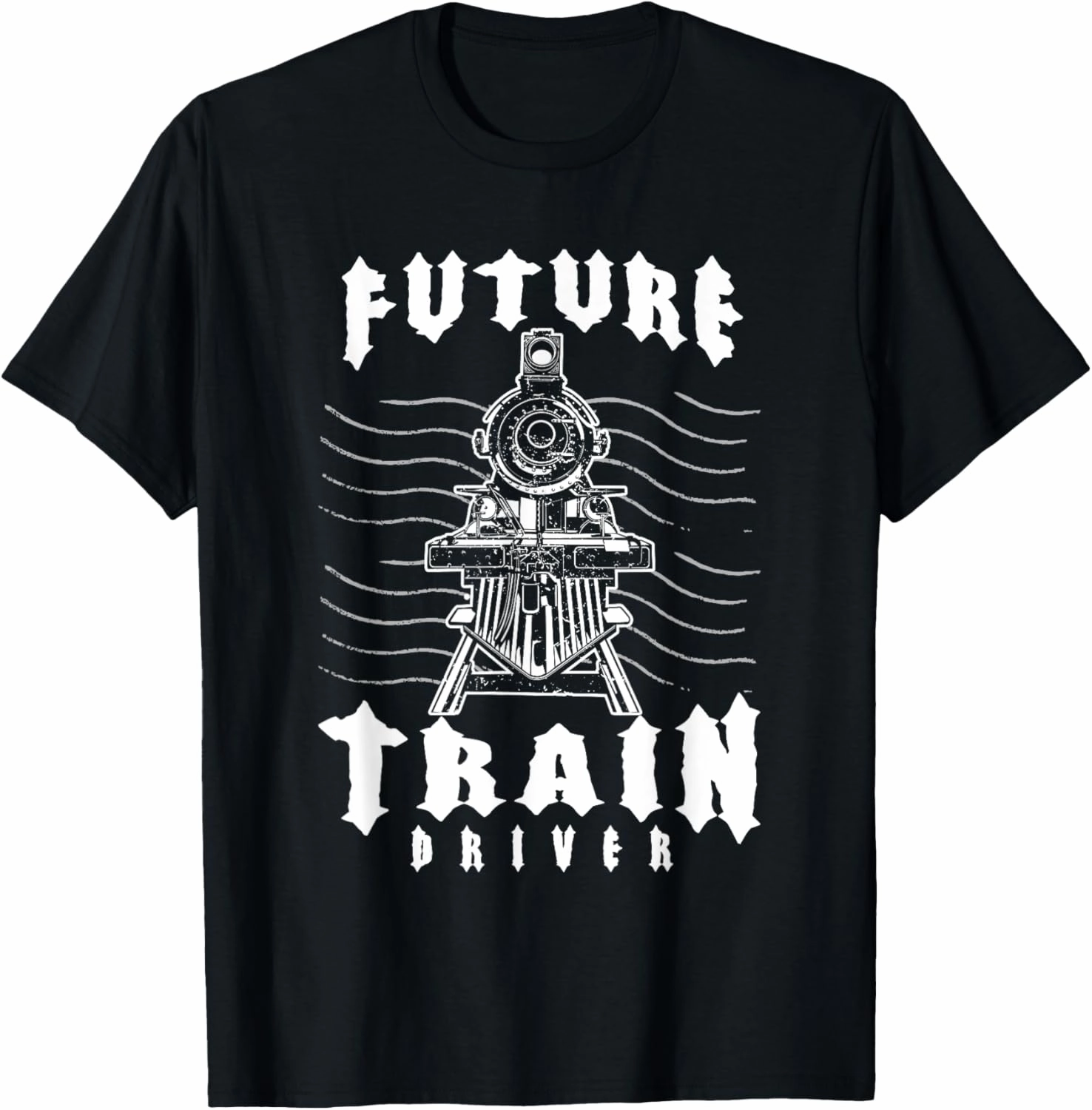 Future Engine Driver Train Driver Railway Station Gift T-Shirt