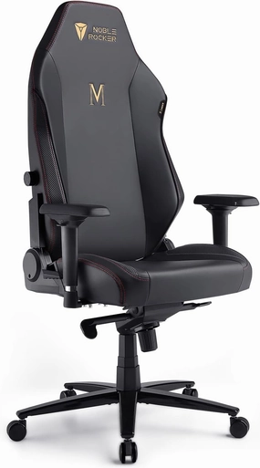 Gaming Chair Ergonomic PC Game Chair- Lumbar Support Headrest 4D Armrests Computer Chair, Big and Tall Comfortable Large, Rolling, Ergonomic, Cushion Availability, Metal, Black