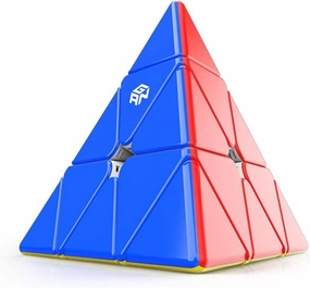 GAN Pyramid 36 Magnets Speed Cube Stickerless 3x3 Magnetic Puzzle Triangle Cube(Standard Version)