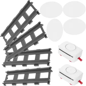 Garneck 1 Set Electric Rotating Sushi Set for Creative Japanese Style Train Track with Interactive Features Safe and Materials Easy Installation Fun Imaginative Play