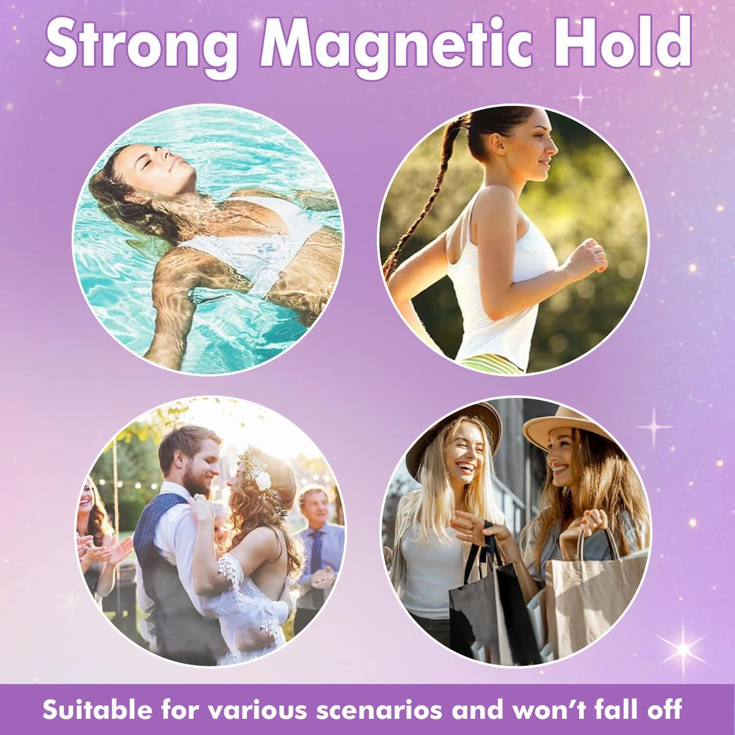 Giani Magnetic Eyelashes with Applicator, Magnetic Eyelashes Natural Look,Reusable Magnet Lashes No Glue Needed Soft Lashes Kit(Natural Simple)
