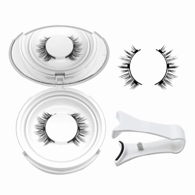 Ginani Magnetic Lashes,Ginani Magnetic Eyelashes Kit,Magnet Eyelashes with Applicator Natural Look,Reusable No Glue Needed Soft Lashes(Natural)