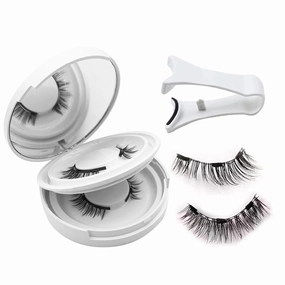 Ginani Magnetic Lashes,Ginani Magnetic Lashes Kit,Magnet Eyelashes with Applicator Natural Look,No Glue Needed Reusable Soft Eyelashes Kit for Women(Natural Fuller)