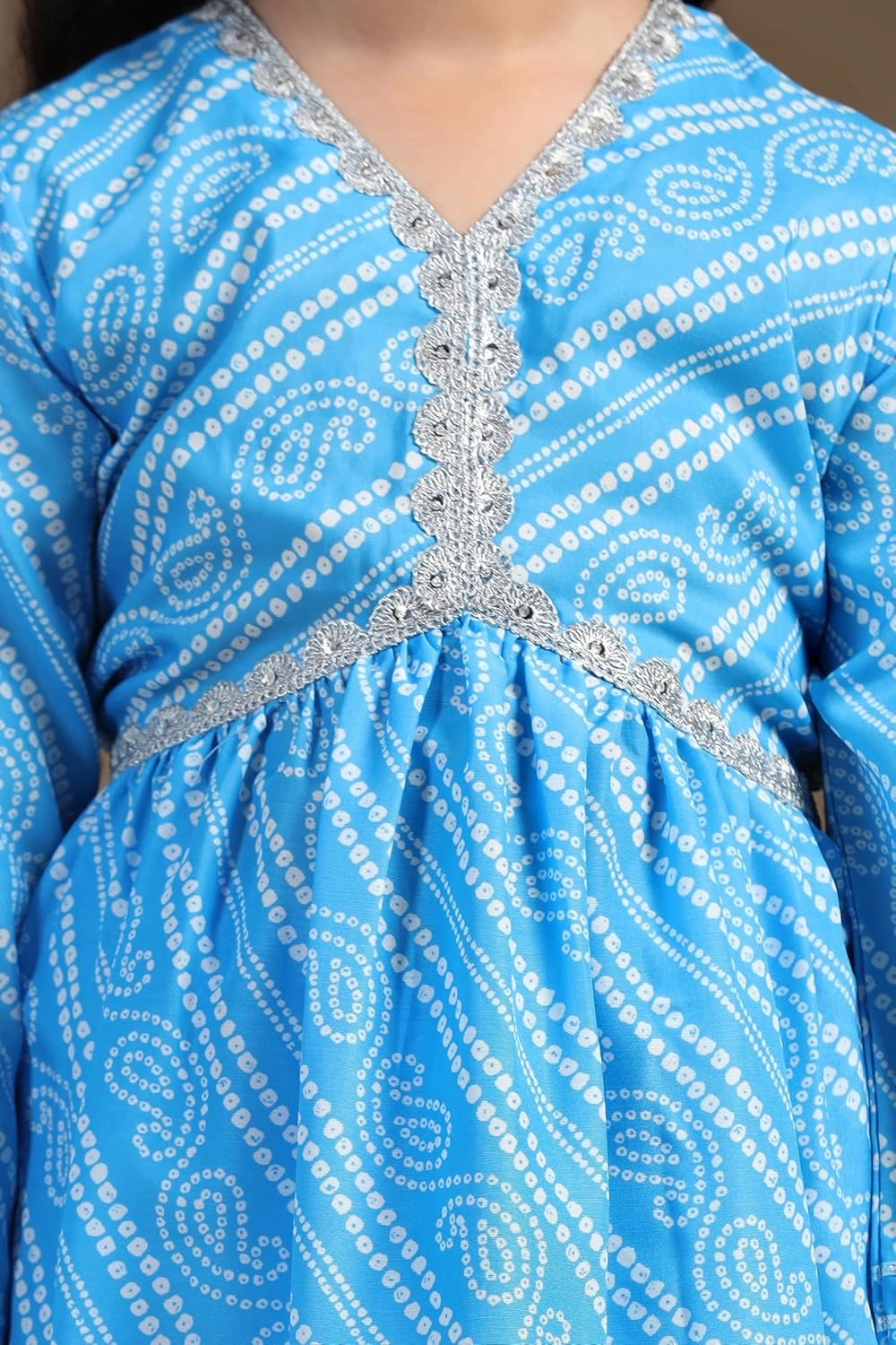 Girl's Cotton Blend Printed Kurta and Pant/Sharara Set|Kurti Pant/Sharara Set|Ethnic Set|Printed Kurta Set
