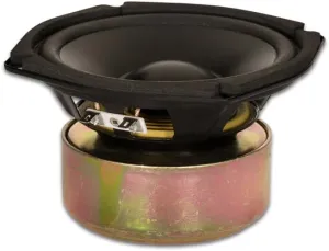 Goldwood Sound GW-205/4S Shielded 5.25" Woofer 130 Watt 4ohm Replacement Speaker,Black