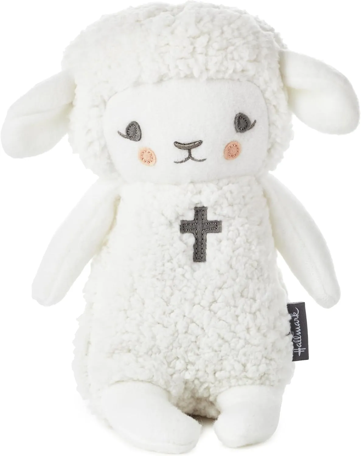 Hallmark Lullaby Lamb Plush Musical Stuffed Animal for Kids, Religious Gifts, Baptism, First Communion, Easter Gifts for Kids