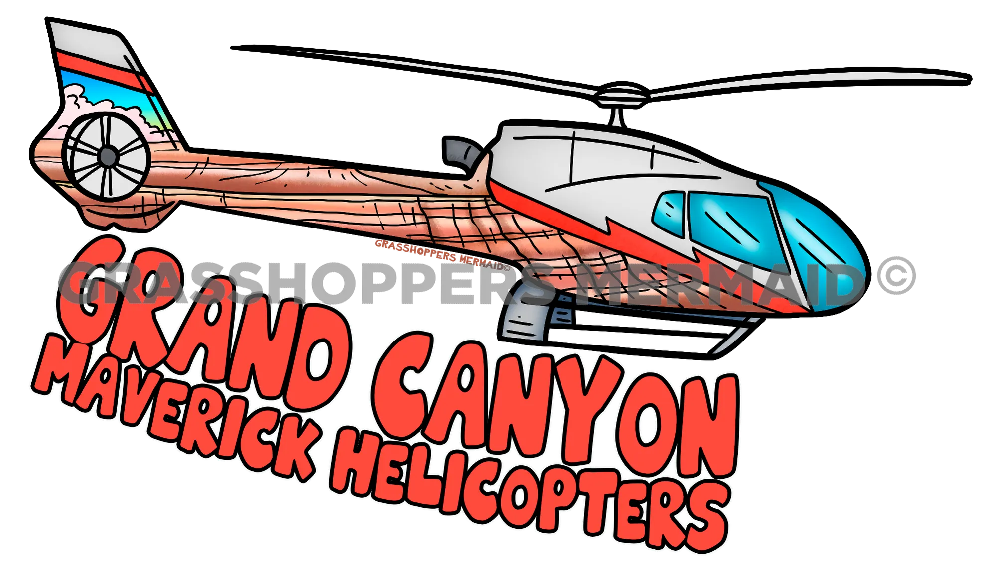 Helicopter Side Canyon