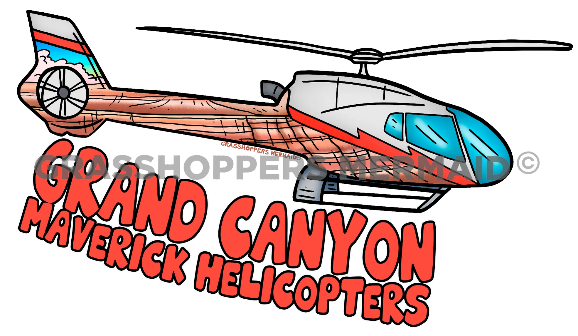 Helicopter Side Canyon
