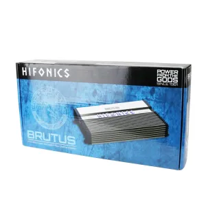 Hifonics BXX1200.4 Brutus 1200W Stable Ultra-Fi MOSFET 4-Channel Amplifier Class Super AB   4-Channel 4-Gauge Amp Kit