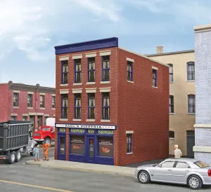 HO Scale Model Paul's Pizzeria