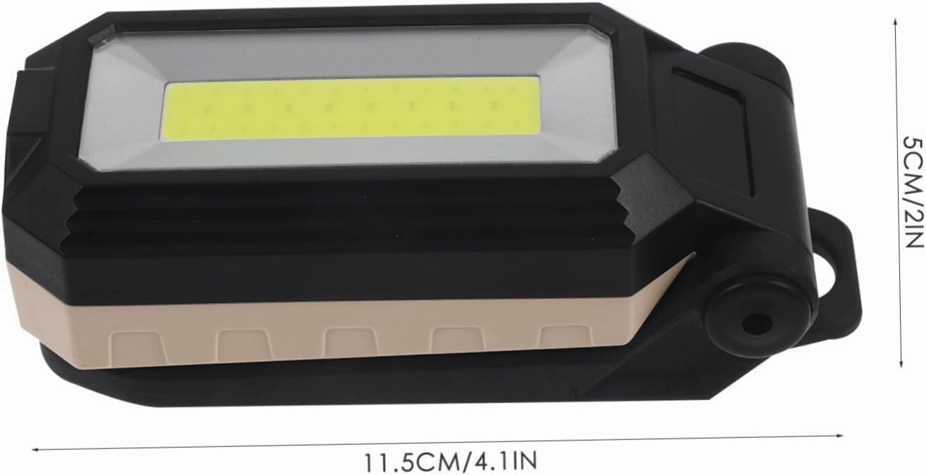 Homoyoyo Led Folding Work Light Cob Inspection Lamp with Magnetic Base USB Rechargeable Compact Design for Car Garage Lighting Trouble Lamp for Camping and Emergency Use