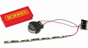 Hornby R7338 Maglight Lighting Unit for 4/6 Wheel Coaches - Spare Parts and Train Accessories for Hornby OO Gauge Model Railway Sets, Coupling and Modelling Tools - Maglight Lighting Unit, Scale 1:76