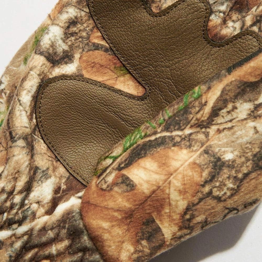 HOT SHOT Men’s Camo Cyclone Stormproof Pop-Top Mittens - Realtree Edge Outdoor Hunting Camouflage