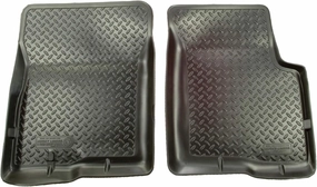 Husky Liners Classic Style Series | 1998 - 2004 Ford Ranger Standard/2 or 4 Door SuperCab | Front Floor Liners, Black | 33711