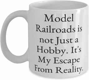 Inappropriate Model Railroads Gifts, Model Railroads is not Just a, Perfect Birthday 11oz 15oz Mug For Men Women From Friends, Model trains, Train sets, Toy trains, Electric trains, train set, Ho