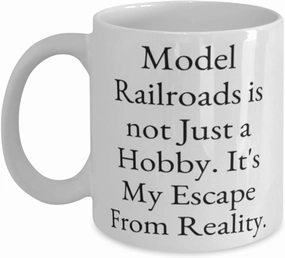 Inappropriate Model Railroads Gifts, Model Railroads is not Just a, Perfect Birthday 11oz 15oz Mug For Men Women From Friends, Model trains, Train sets, Toy trains, Electric trains, train set, Ho