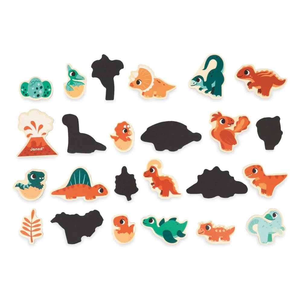 Janod Dino 24-Piece Magnets