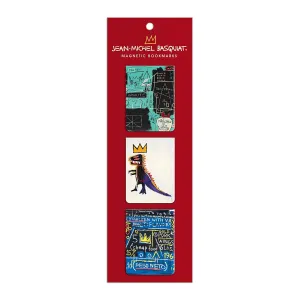 Jean-Michel Basquiat Magnetic Bookmarks, Set of 3