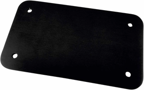 Joker Machine License Plate Back Plate (Anodized Black)