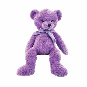 Kalidou Lavender Bear with Bow