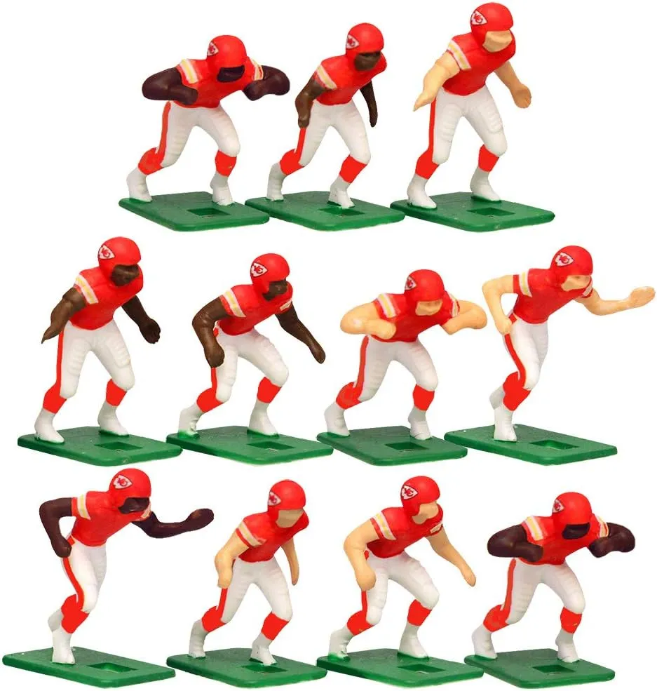 Kansas City Chiefs Home Jersey NFL Action Figure Set