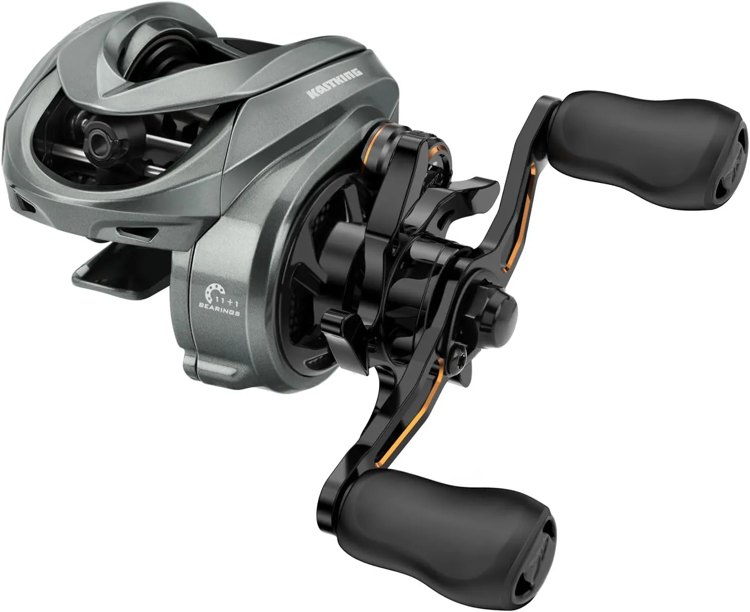 KastKing Kestrel Elite Baitcasting Fishing Reel, Finesse Baitcaster Lightest, Easily Cast Lures Down to 1/32 oz, 11 1 Double Shielded BB, Available in 8.4:1 and 7.5:1 Gear Ratios