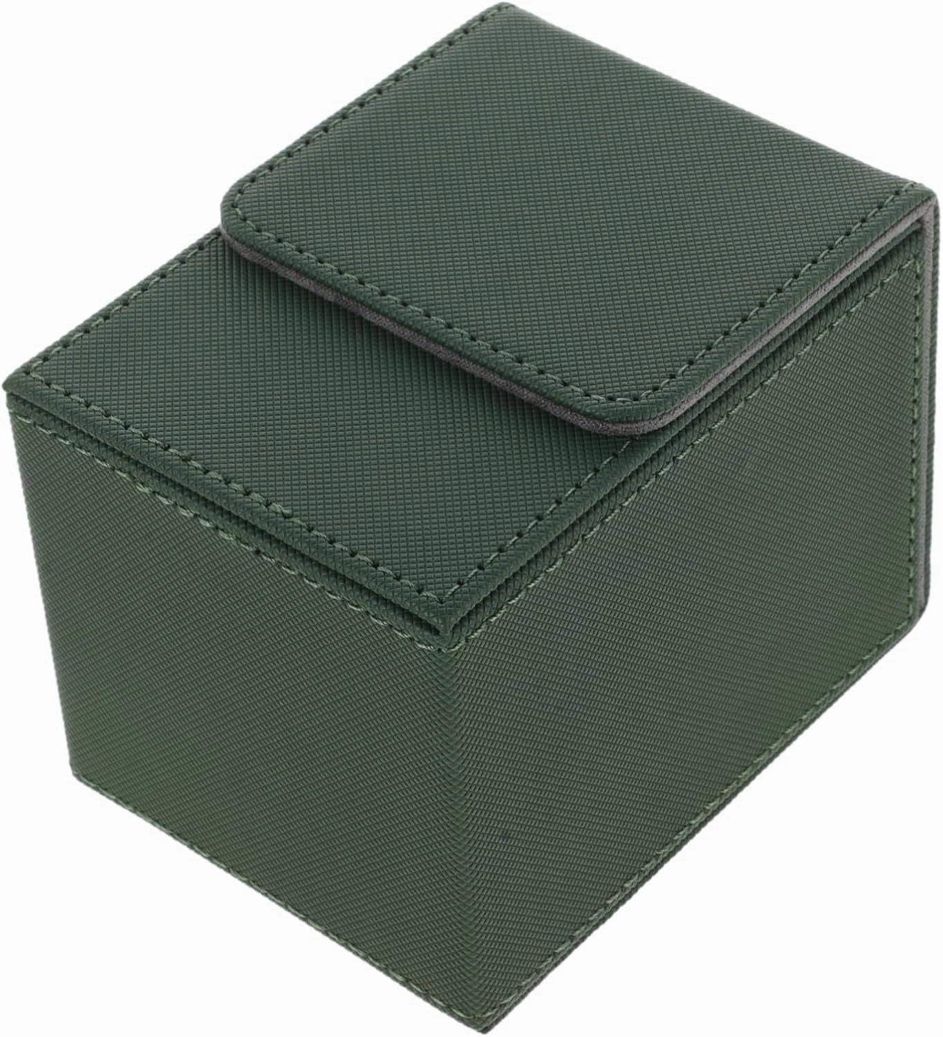 KESYOO 2pcs Games Cards Pu Holder Case Compact Storage Box for Home Lightweight Design for Easy Carrying Magnetic Closure