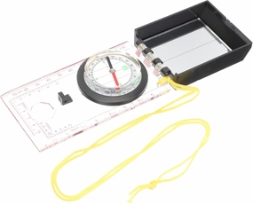 KESYOO Map Ruler Compass Hiking Compass Mapping Tool Camping Compass Survival Navigation Tool Hiking Gear
