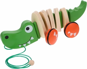 KESYOO Wooden Pull Along Car Shaped Educational Pull for Safe and for Birthdays and Festivals