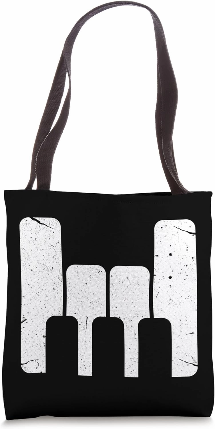 Keyboard Pianist Funny Musician Piano Rock Music Gift Tote Bag