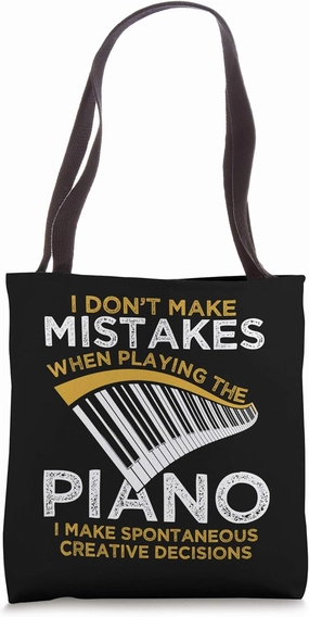Keyboard Pianist Gifts Music Musician Piano Tote Bag