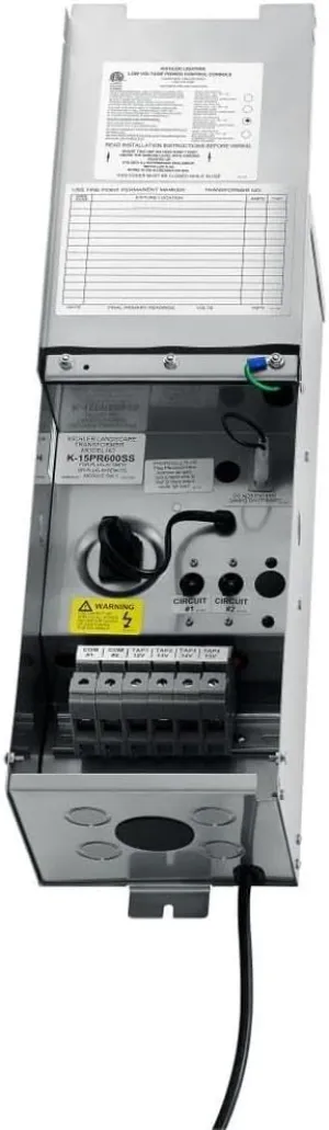 Kichler 15PR600SS Pro Series Transformer 600W, Stainless Steel