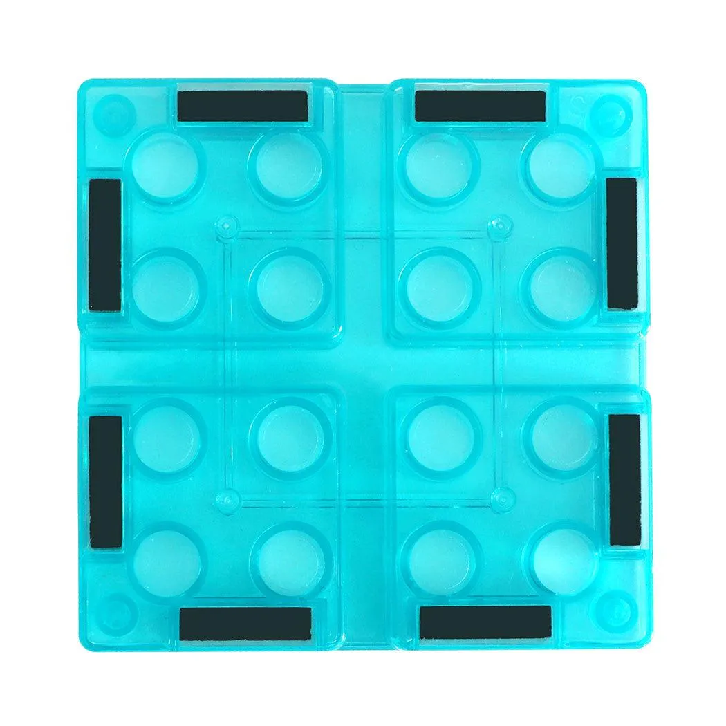 Kids Magnetic Tiles Blocks Railcar Building Educational Toys Children Gift Play