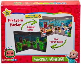 Kids Cocomelon Fluorescent Figure Magnet Fun Playset for Children